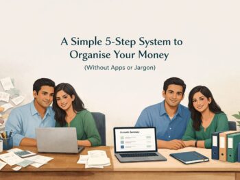 How to Organise Finances in India: A Simple 5-Step System That Works